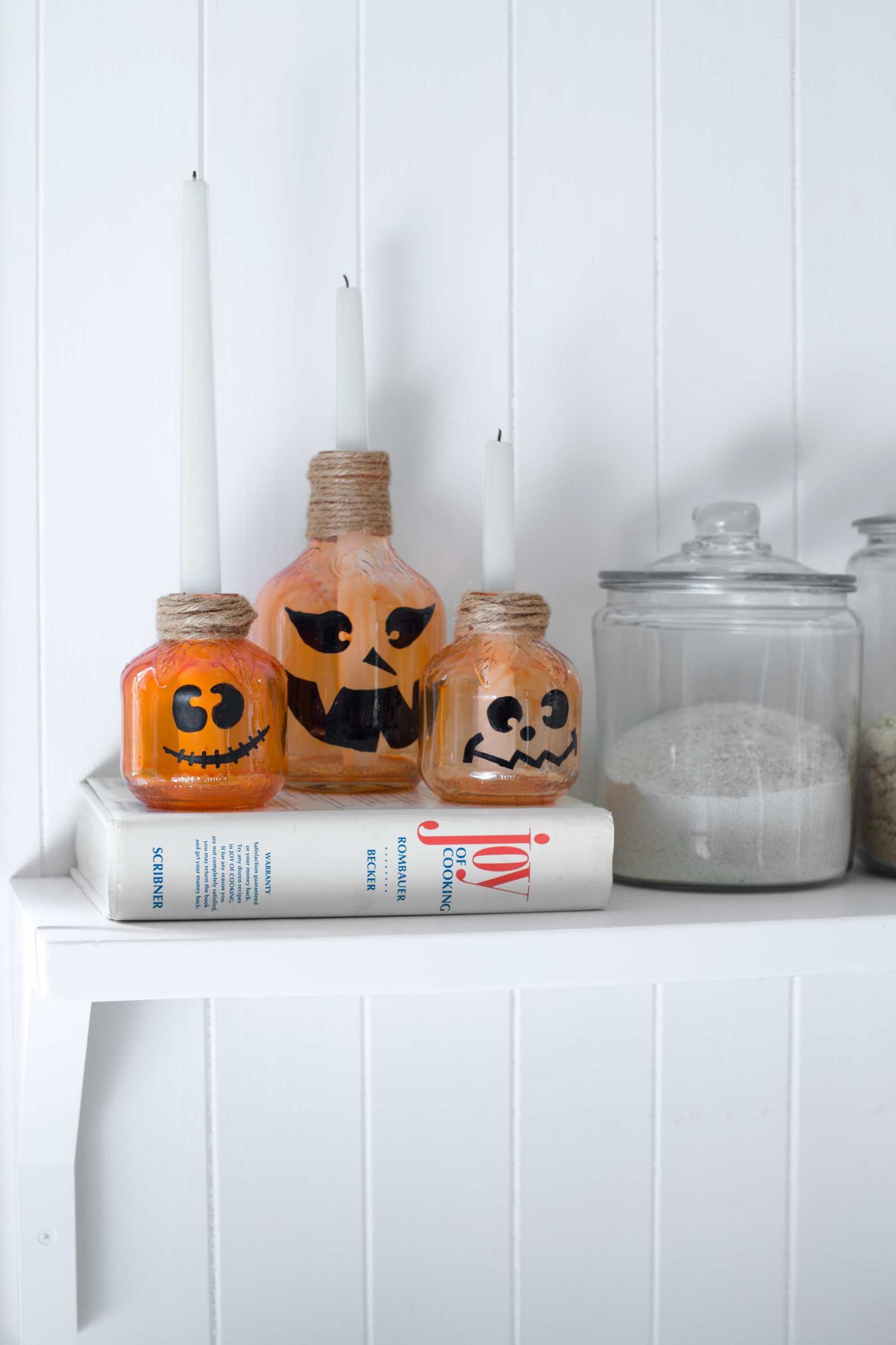 pumpkin candlesticks project kid