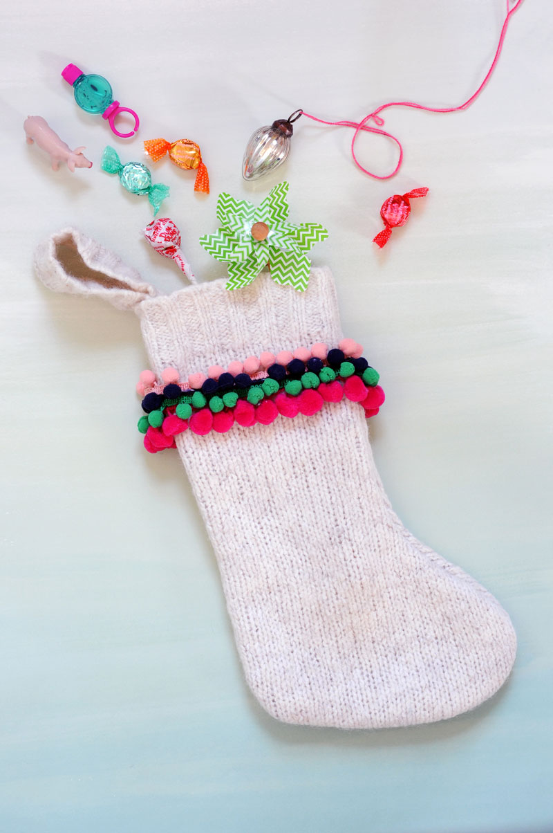 easy stocking christmas craft