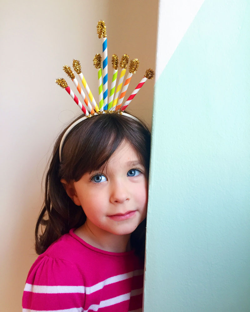 easy hanukkah menorah craft crown