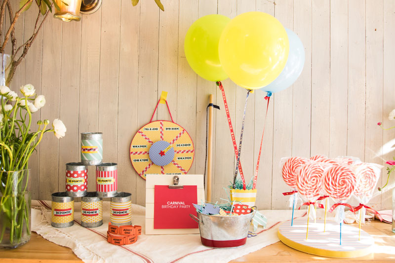 carnival party ptouch embellish