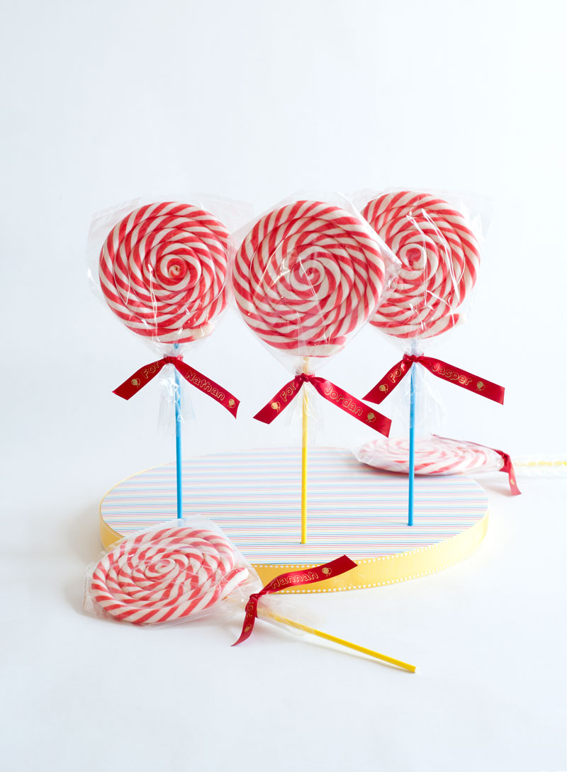lollipop carnival party favor birthday diy