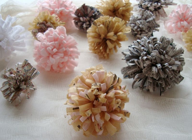 Paper flower garden