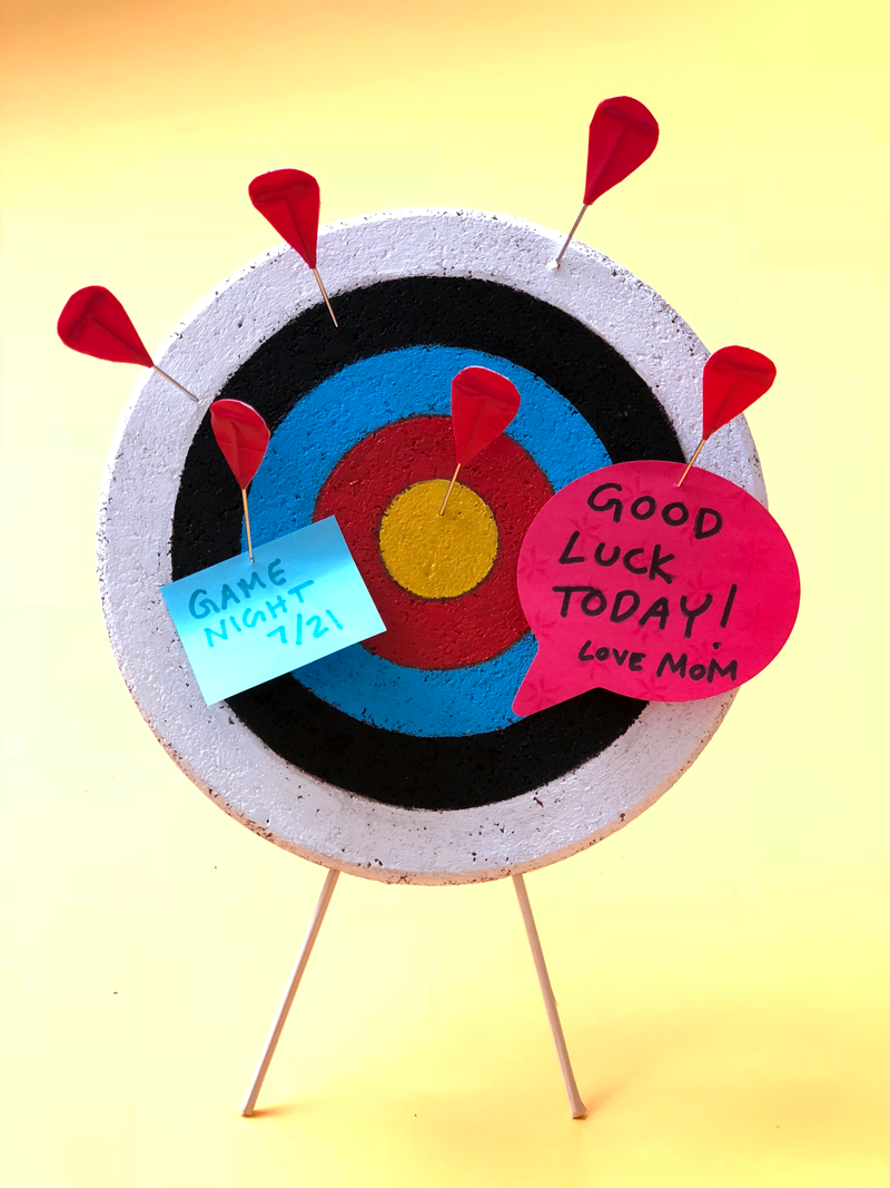 DIY Fun cork board, Archery Cork Board, Target cork board, DIY cork board
