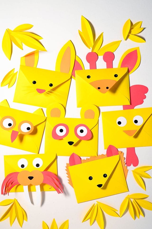 Make Your Own Animal Envelope | Cute DIY Animal Craft
