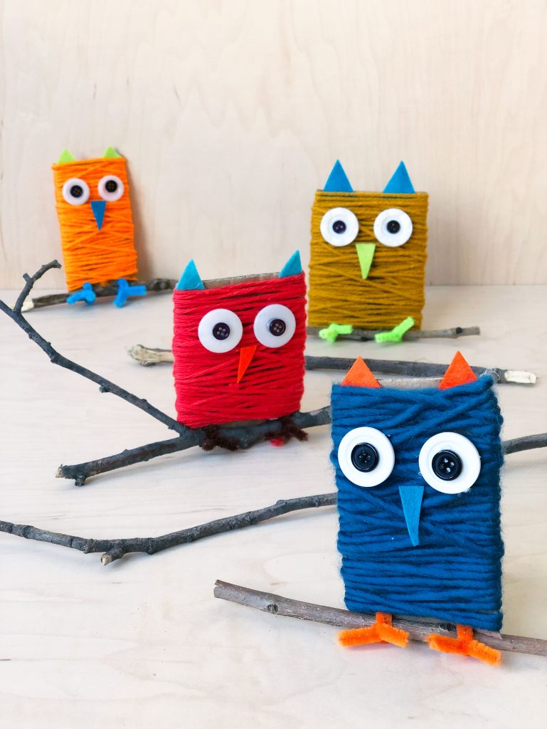 Cute and Easy Owl Craft for Kids | DIY Owl Project