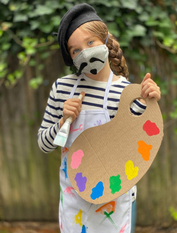 Simple DIY Artist Costume • Painter Halloween Costume