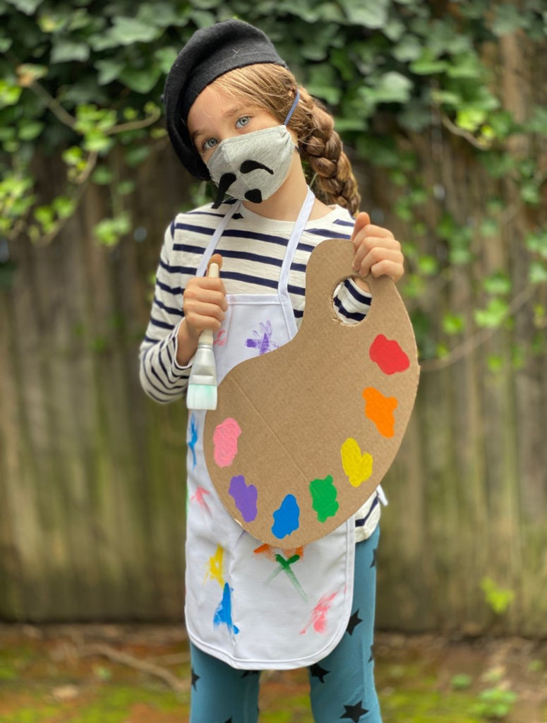 Simple DIY Artist Costume • Painter Halloween Costume