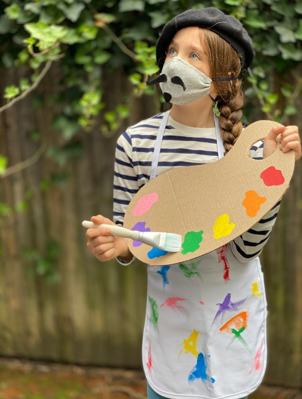 Simple DIY Artist Costume • Painter Halloween Costume