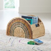 Rainbow Semi-Circle 
Basket by Crate & Kids