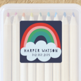 Pop of Color Custom
Name Label
by Minted. com