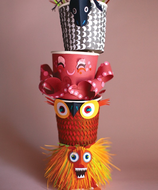 Paper-Cup Animal Crafts • Project kid